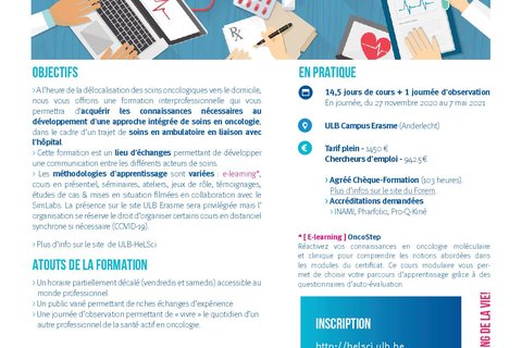 Formation en Soins intégrés en oncologie ambulatoire (SIOU)